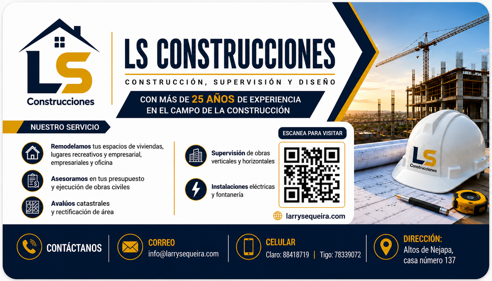 Banner LS Construcciones